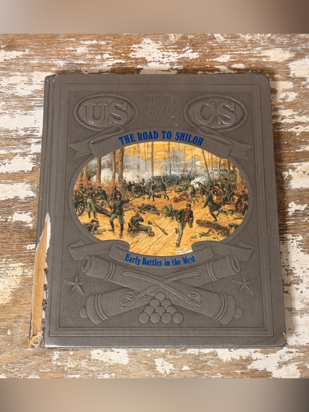 The Road to Shiloh - Gray Decorative Hardcover Book